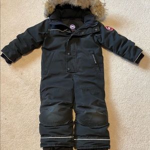 Canada Goose Kid’s one-piece snow suit